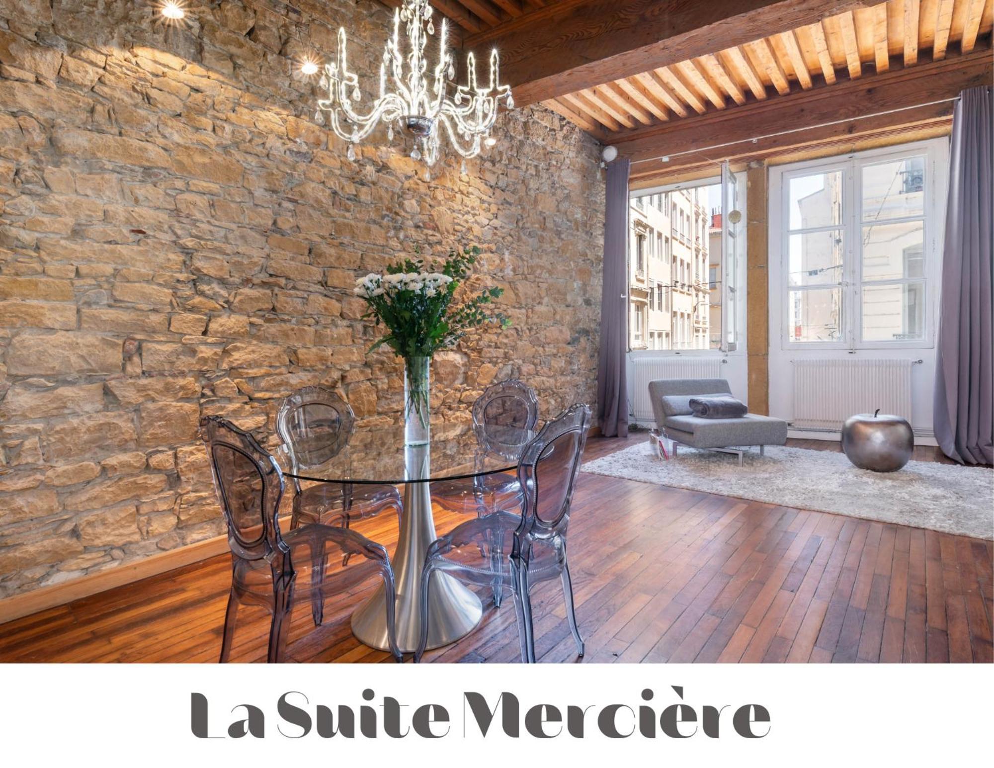 Le Carre Merciere , Appartements De Luxe Au Coeur De Lyon, Loft Et Studio Экстерьер фото