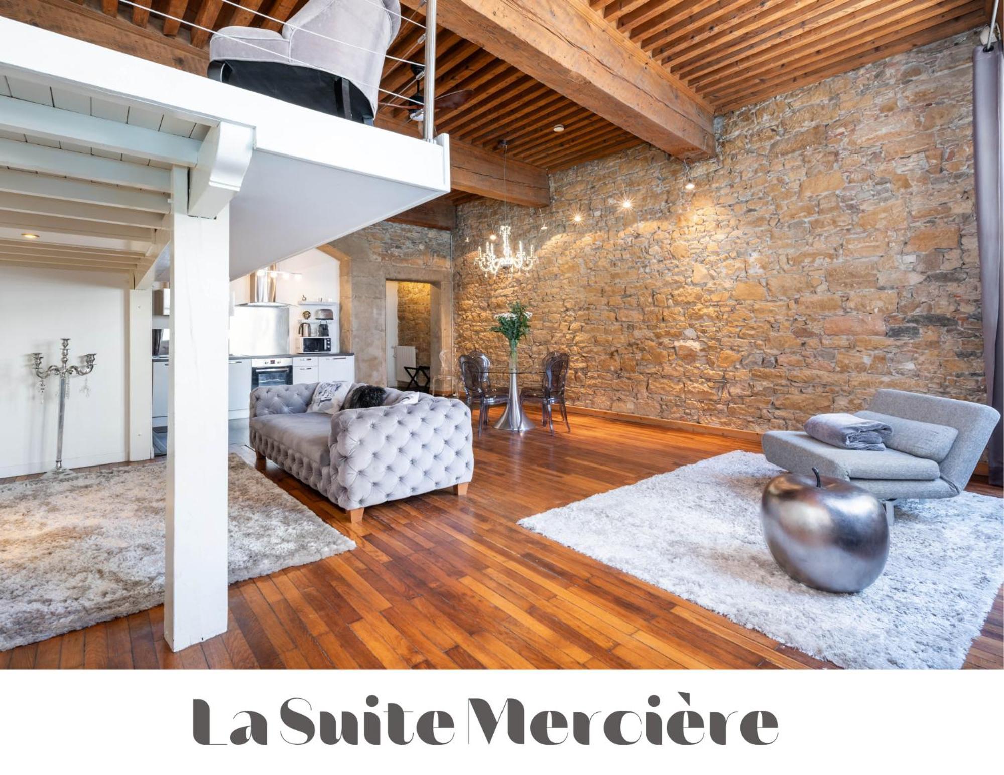 Le Carre Merciere , Appartements De Luxe Au Coeur De Lyon, Loft Et Studio Экстерьер фото