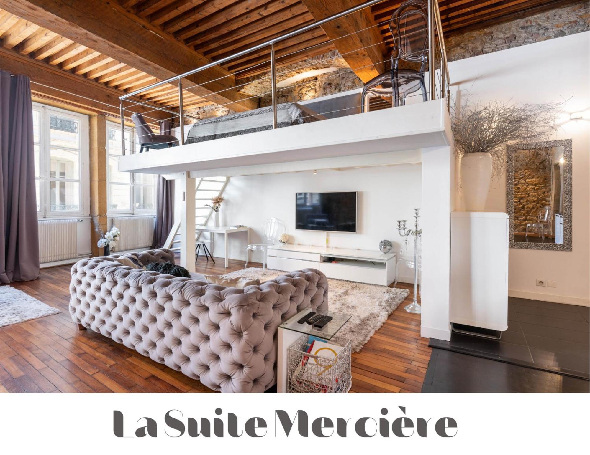 Le Carre Merciere , Appartements De Luxe Au Coeur De Lyon, Loft Et Studio Экстерьер фото