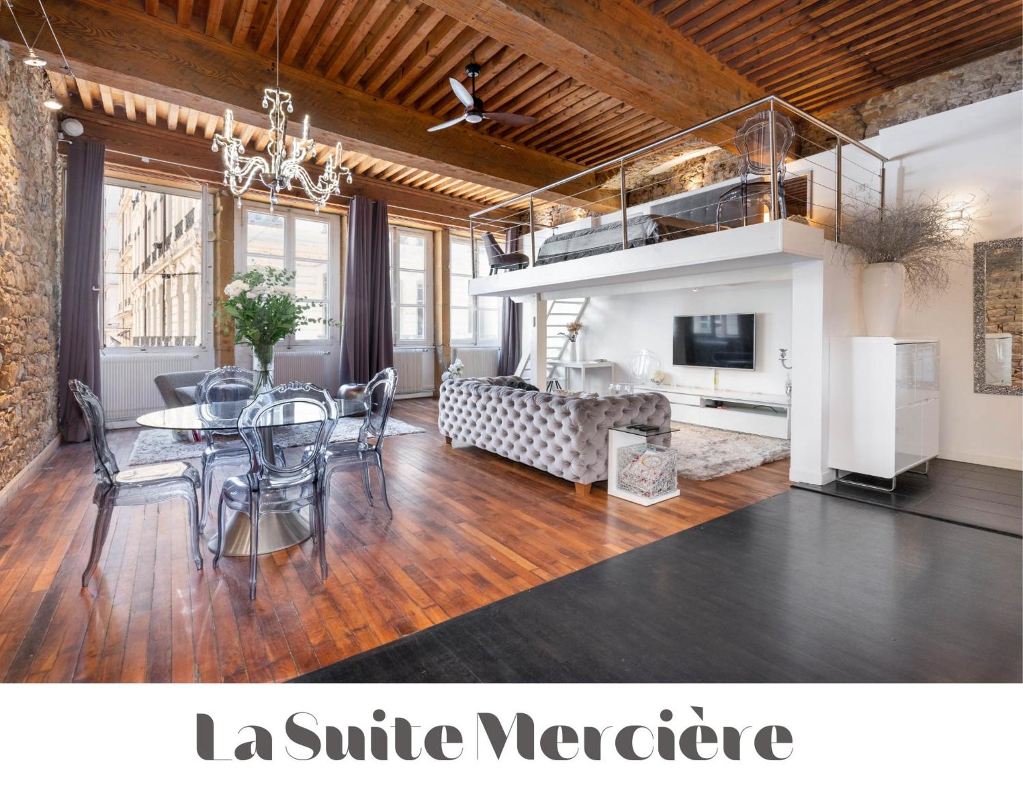 Le Carre Merciere , Appartements De Luxe Au Coeur De Lyon, Loft Et Studio Экстерьер фото