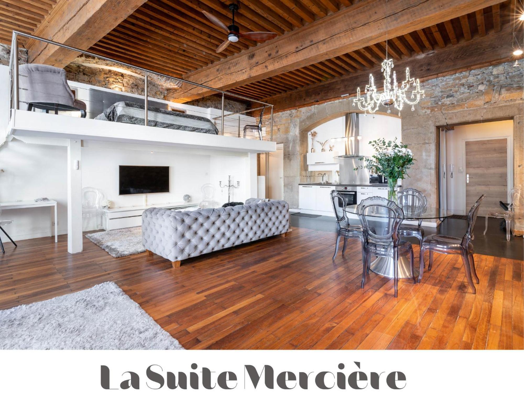 Le Carre Merciere , Appartements De Luxe Au Coeur De Lyon, Loft Et Studio Экстерьер фото