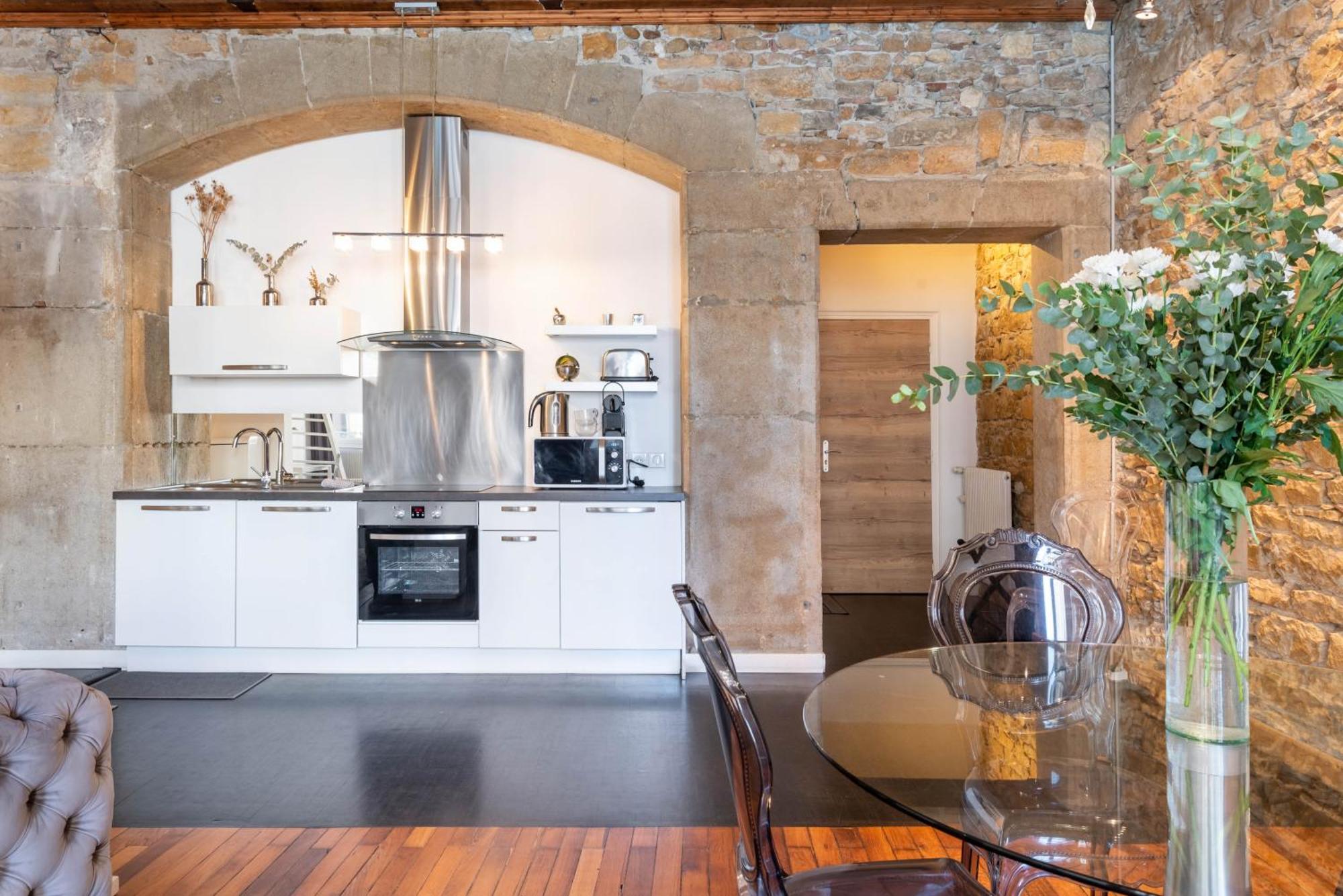 Le Carre Merciere , Appartements De Luxe Au Coeur De Lyon, Loft Et Studio Экстерьер фото