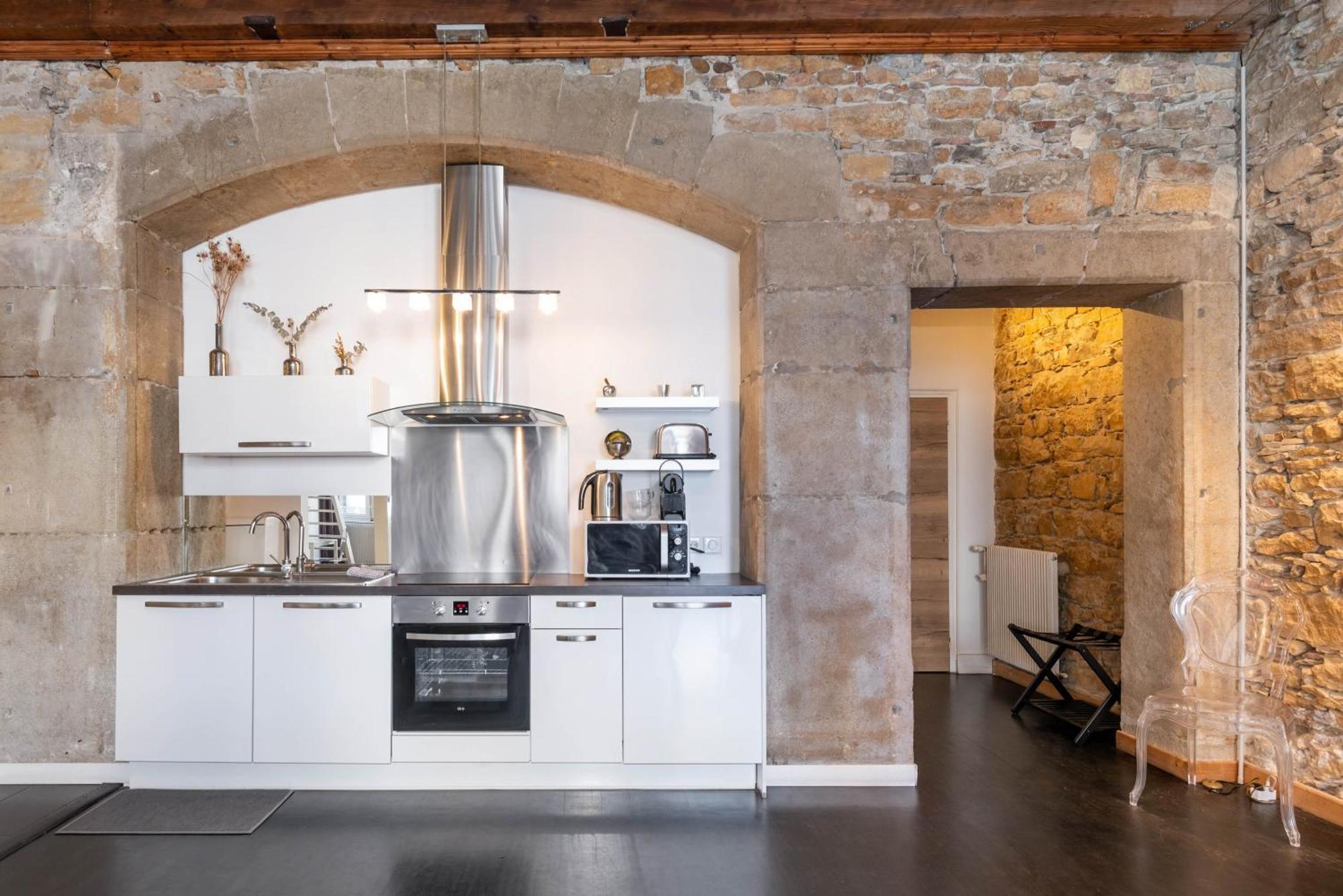 Le Carre Merciere , Appartements De Luxe Au Coeur De Lyon, Loft Et Studio Экстерьер фото